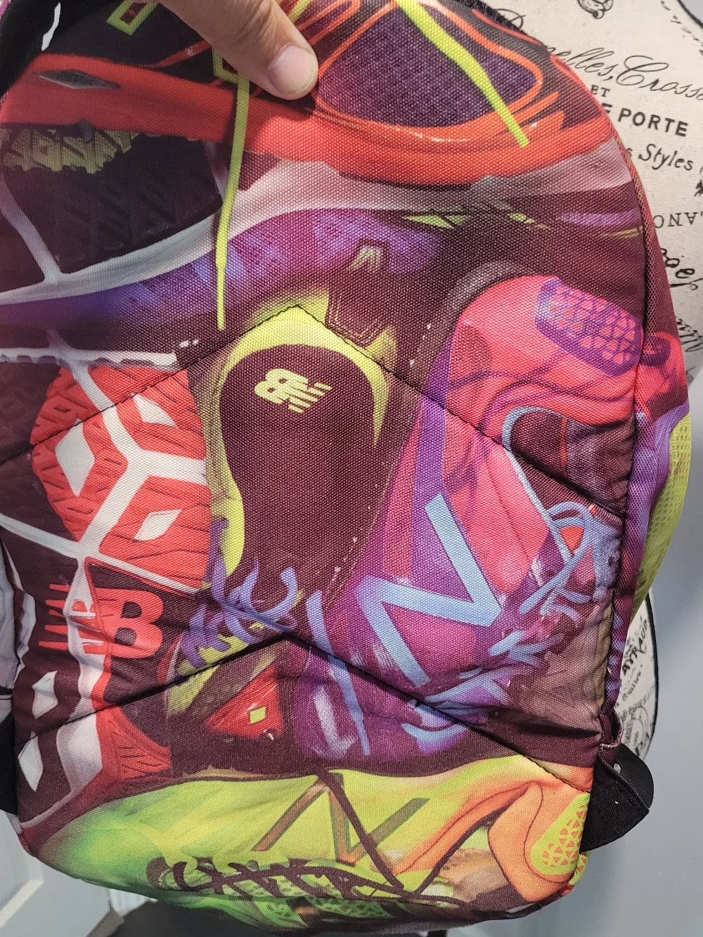 Vintage Sprayground x New Balance Nationals Outdoor 2012 backpack Great Cond.